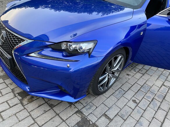 2014 Lexus IS 250 III, синий - вид 2