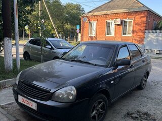 2010 Lada (ВАЗ) Priora I, чёрный, 400000 рублей, вид 1