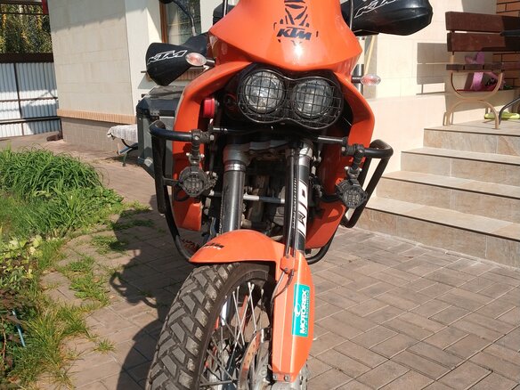 2004 KTM 640 Adventure, оранжевый - вид 2