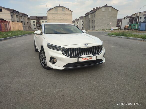 2019 Kia K7 YG (II) Рестайлинг, белый, 2999000 рублей