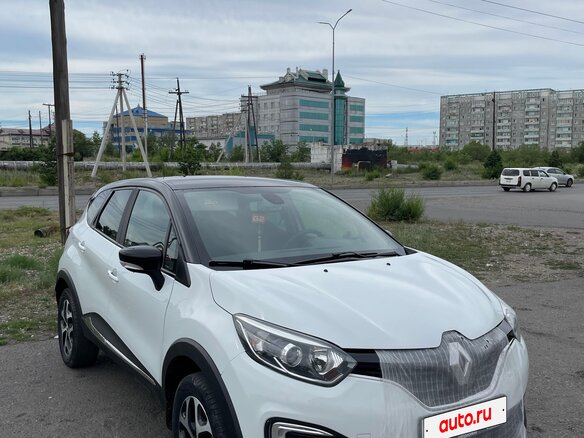 2017 Renault Kaptur I, белый, 1700000 рублей - вид 1