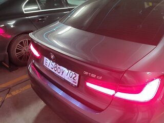 2021 BMW 3 серии 318d VII (G2x), серый, 3300000 рублей, вид 4