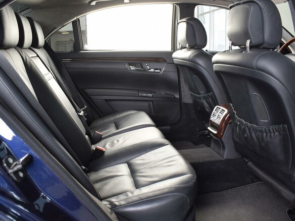 2007 Mercedes-Benz S-Класс 550 Long V (W221), синий - вид 5
