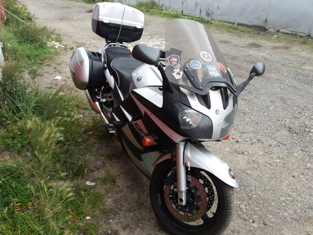 2002 Yamaha FJR1300, серебристый, 700000 рублей, вид 1