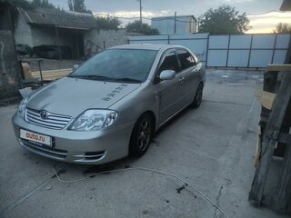 2002 Toyota Corolla IX (E120, E130), серебристый, 600000 рублей, вид 1