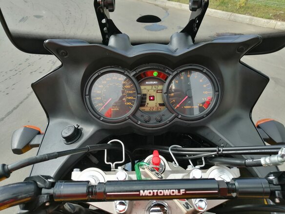 2008 Suzuki V-Strom DL 650, жёлтый - вид 13