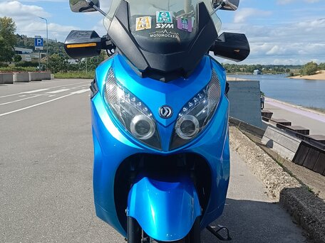2013 Sym Maxsym 400, синий, 240000 рублей, вид 3