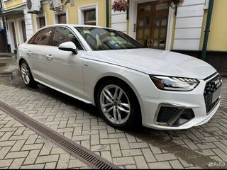 2021 Audi A4 40 TFSI V (B9) Рестайлинг, белый, 3300000 рублей, вид 1