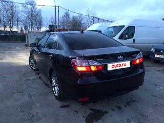 2016 Toyota Camry VII (XV50) Рестайлинг, чёрный, 2300000 рублей, вид 4