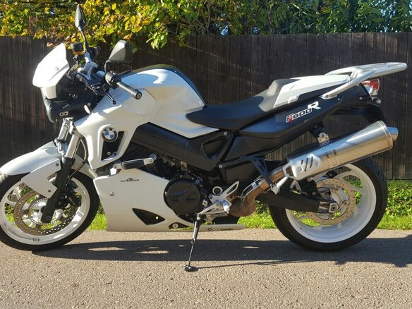 2012 BMW F 800 R, белый