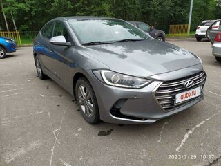 2017 Hyundai Elantra VI (AD), серый, 850000 рублей, вид 3