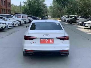 2021 Audi A4 35 TFSI Long V (B9) Рестайлинг, белый, 2400000 рублей, вид 4