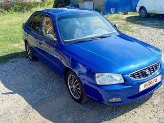 2007 Hyundai Accent ТагАЗ II, серебристый, 320000 рублей, вид 4