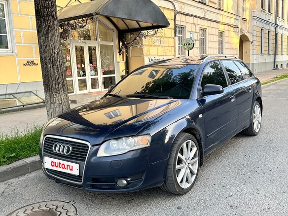 2005 Audi A4 16V III (B7), синий, 650000 рублей