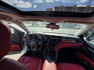 2018 Toyota Camry US Market VIII (XV70), белый, 2490000 рублей, вид 5