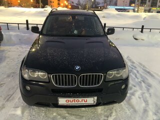 2010 BMW X3 25i I (E83) Рестайлинг, чёрный, 1200000 рублей, вид 2