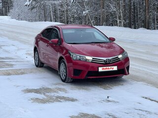 2014 Toyota Corolla XI (E160, E170, E180), красный, 1185000 рублей, вид 3
