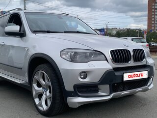 2008 BMW X5 3.0d II (E70), серебристый, 1350000 рублей, вид 4