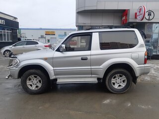 1999 Toyota Land Cruiser Prado 90 Series, серебристый, 1200000 рублей, вид 4