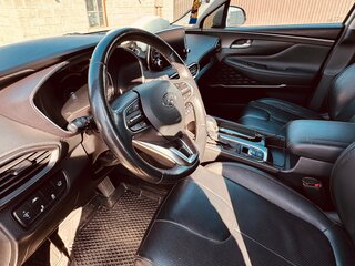 2019 Hyundai Santa Fe IV, серый, 3300000 рублей, вид 5