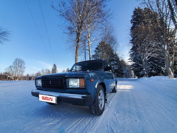 2007 Lada (ВАЗ) 2107, синий, 235000 рублей - вид 5