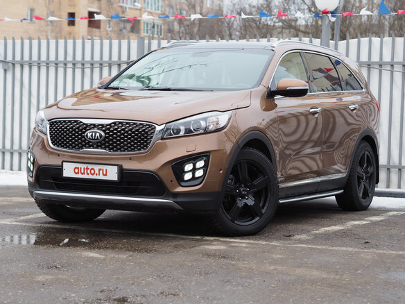 2016 Kia Sorento III Prime, коричневый - вид 4