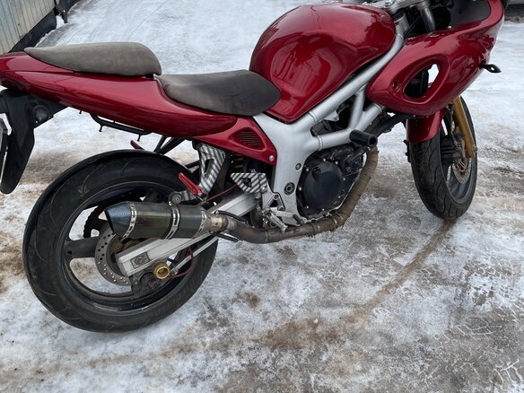 2001 Suzuki SV 400, красный, 245000 рублей - вид 4