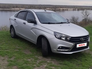 2021 Lada (ВАЗ) Vesta I, серебристый, 1150000 рублей, вид 1