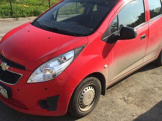 2013 Chevrolet Spark III, красный, 560000 рублей, вид 3
