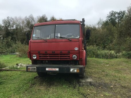 1987 КамАЗ 55102, красный, 500000 рублей, вид 4
