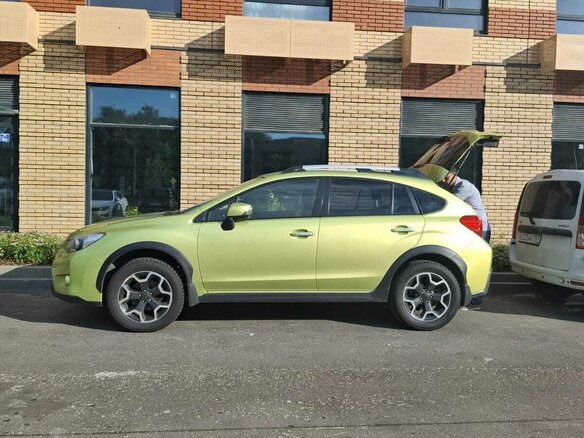 2013 Subaru XV I, зелёный, 1490000 рублей - вид 3