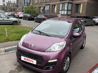 2012 Peugeot 107 I Рестайлинг 2, фиолетовый, 650000 рублей, вид 1
