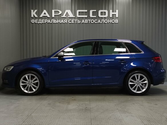 2014 Audi A3 III (8V), синий - вид 4