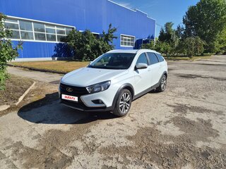 2021 Lada (ВАЗ) Vesta SW Cross I, белый, 990000 рублей, вид 1