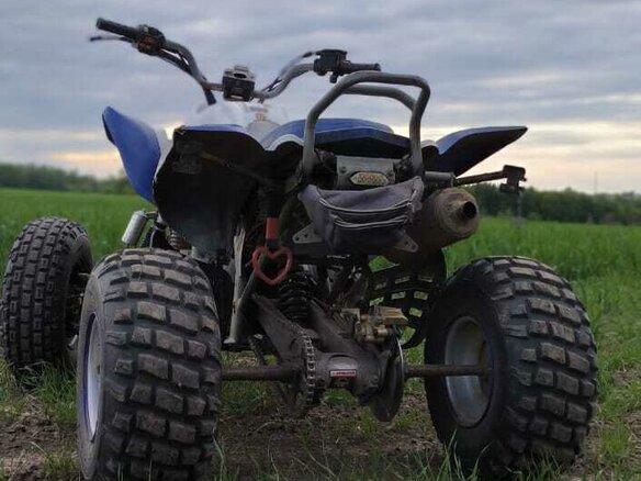 2014 Irbis ATV 250S, голубой, 100000 рублей - вид 2
