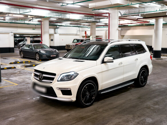 2013 Mercedes-Benz GL-Класс 500 II (X166), белый - вид 1