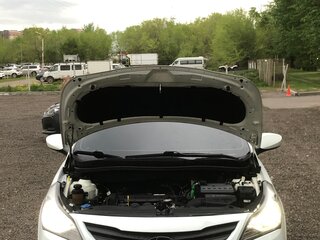 2015 Hyundai Solaris I Рестайлинг, белый, 980000 рублей, вид 4