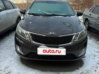 2014 Kia Rio 4-speed III, коричневый, 1000000 рублей, вид 1