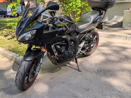 2007 Yamaha FZ6, чёрный, 390000 рублей, вид 2
