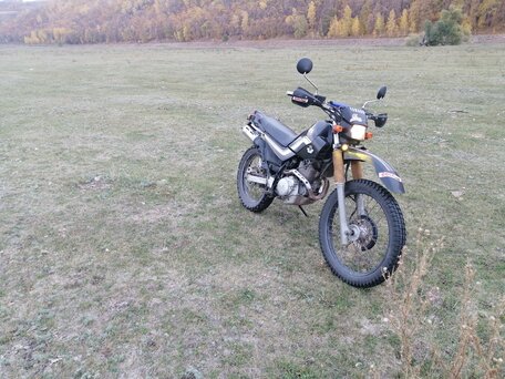 2002 Yamaha XT225 Serow, чёрный, 265000 рублей, вид 4