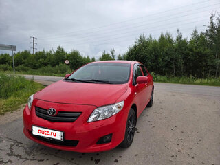 2008 Toyota Corolla X (E140, E150), красный, 600000 рублей, вид 1