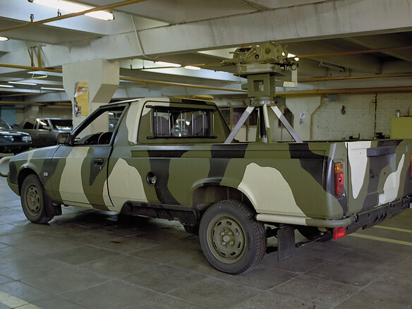 1998 Москвич 2335, зелёный