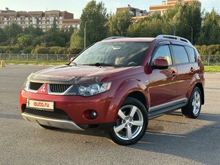2008 Mitsubishi Outlander II, красный, 1250000 рублей, вид 5