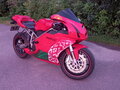 2004 Ducati 999, красный - вид 10