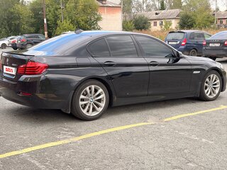 2013 BMW 5 серии 520i VI (F10/F11/F07) Рестайлинг, чёрный, 1650000 рублей, вид 3