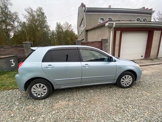 2005 Toyota Corolla Runx IX (E120, E130) Рестайлинг, голубой, 650000 рублей, вид 2