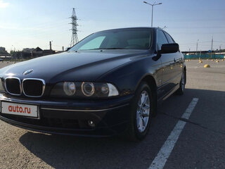 2003 BMW 5 серии 520i IV (E39) Рестайлинг, синий, 415000 рублей, вид 1