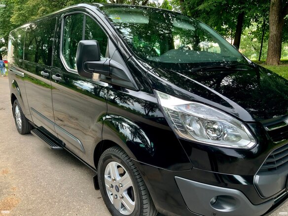 2016 Ford Tourneo Custom SWB I, чёрный - вид 9