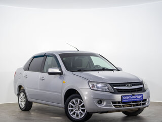 2013 Lada (ВАЗ) Granta I, серебристый, 429000 рублей, вид 1