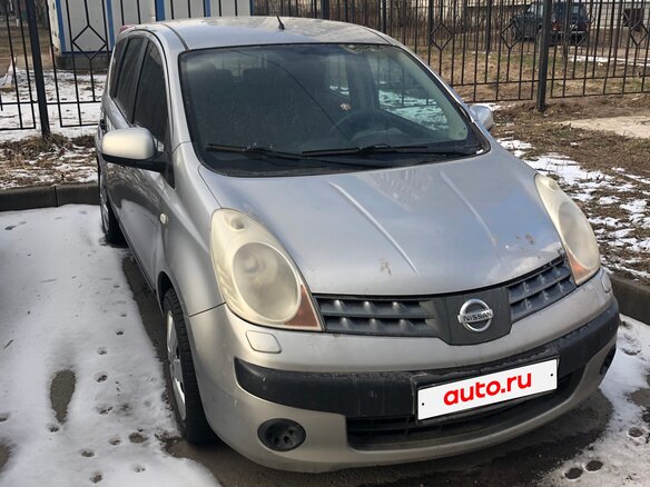 2007 Nissan Note I, серебристый, 850000 рублей - вид 2